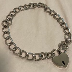 Heart Padlock Necklace